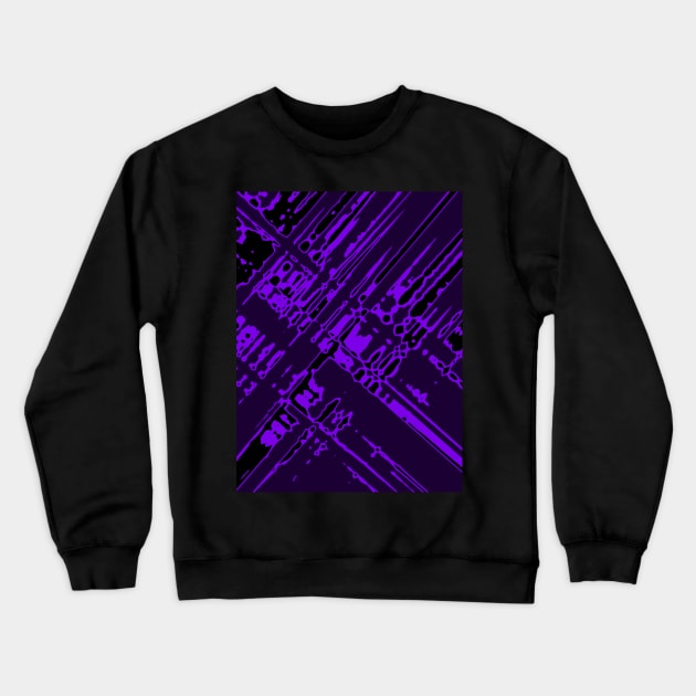 Anemoi (purple II) Crewneck Sweatshirt by Sinmara